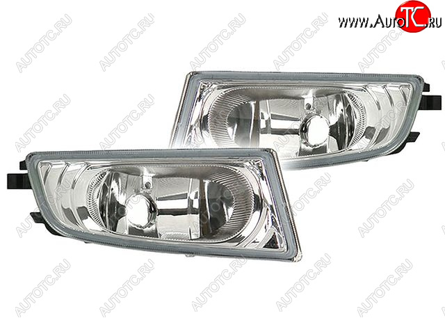 3 399 р. Комплект противотуманных фар (с проводкой, рамкой) BodyParts Honda Civic FD седан дорестайлинг (2005-2008)  с доставкой в г. Чебоксары