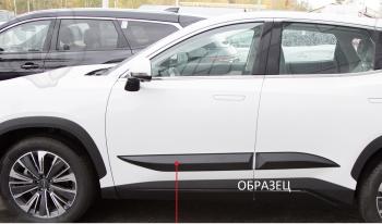 Молдинг двери задний правый Русская Артель Mitsubishi ASX (2017-2020) 2-ой рестайлинг (глянец под покраску)
