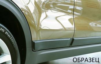 Молдинги на двери (задний левый) Русская Артель Mitsubishi ASX (2017-2020) 2-ой рестайлинг (глянец под покраску)