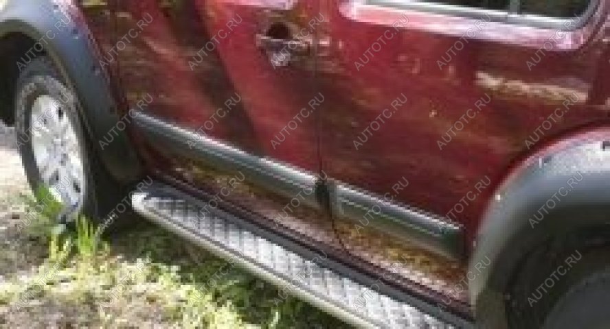1 249 р. Молдинг на двери передний левый узкий Русская Артель  Nissan Pathfinder  R51 (2004-2007) дорестайлинг (глянец под покраску)  с доставкой в г. Чебоксары