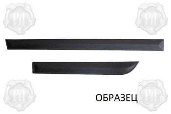 Молдинг на двери передний правый узкий Русская Артель Nissan Pathfinder  R51 (2009-2014) рестайлинг (глянец под покраску)