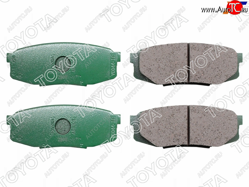 6 999 р. Колодки тормозные LH-RH SAT      Toyota Tundra XK70 (2021-2025)  с доставкой в г. Чебоксары