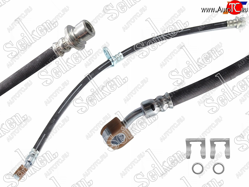 1 229 р. Шланг тормозной передний RH SEIKEN Honda Civic FD седан дорестайлинг (2005-2008)  с доставкой в г. Чебоксары