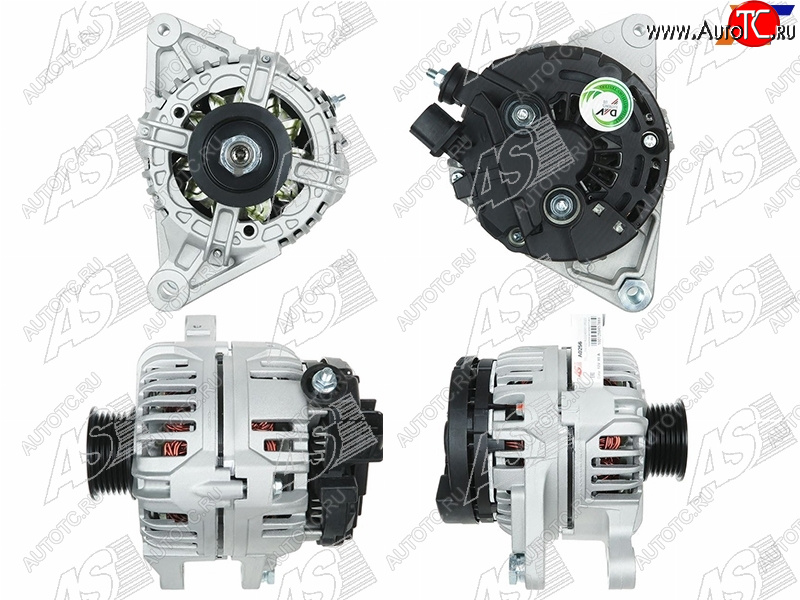 20 699 р. Генератор TOYOTA AVENSISALLIONCALDINAPREMIOCOROLLAFIELDER 1.61.8 01-09 14ZZFE 12V 80A(4 конта AS-PL A0256  с доставкой в г. Чебоксары