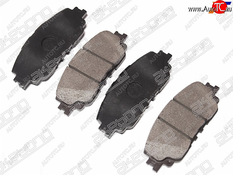 2 599 р. Колодки тормозные передние FR-FL SAT Toyota Camry XV70 дорестайлинг (2017-2021)  с доставкой в г. Чебоксары