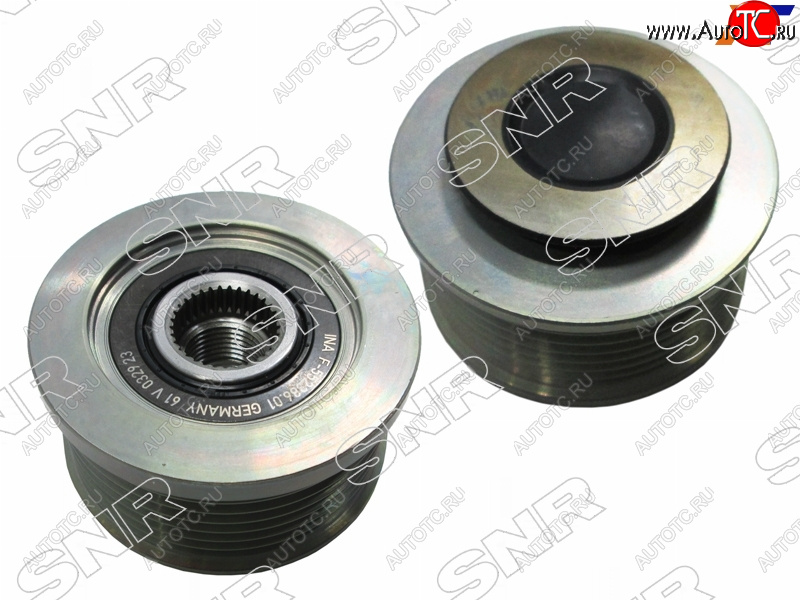 4 299 р. Шкив генератора NISSAN MANY                                                                          SNR GA76804  с доставкой в г. Чебоксары
