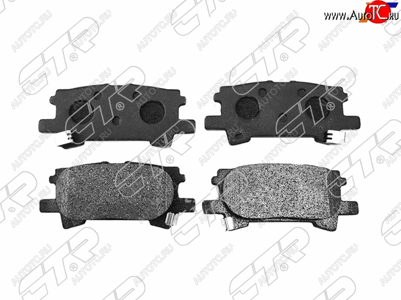 1 499 р. Колодки тормозные зад LH-RH SAT Toyota Harrier XU60 дорестайлинг (2013-2017)  с доставкой в г. Чебоксары