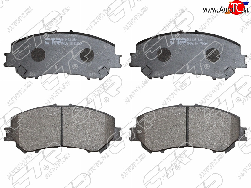 3 399 р. Колодки тормозные перед FR-FL SAT Nissan Qashqai 2 J11 дорестайлинг (2013-2019)  с доставкой в г. Чебоксары