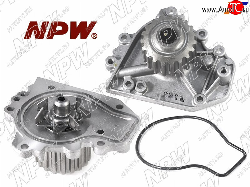 2 599 р. Насос водяного охлаждения с прокладкой B20B NPW Honda CR-V RD1,RD2,RD3 рестайлинг (1999-2001)  с доставкой в г. Чебоксары
