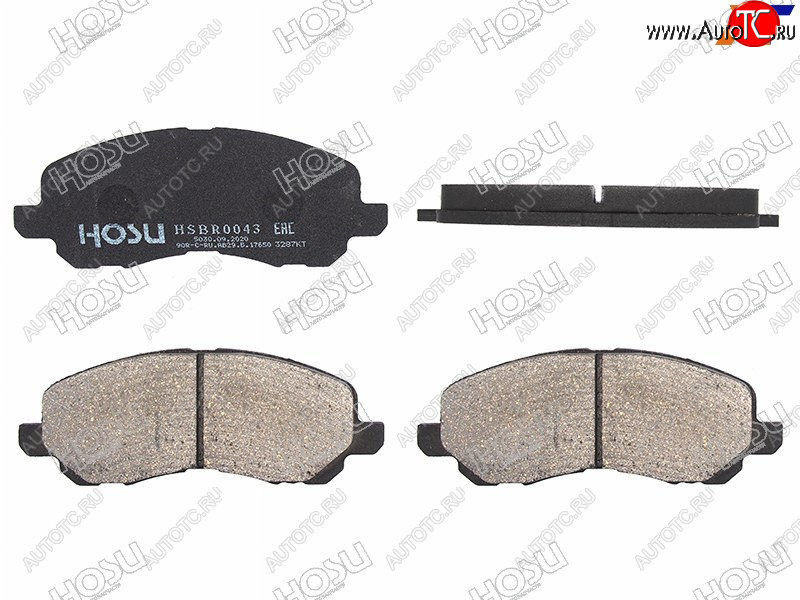 1 199 р. Колодки тормозные перед FR-FL SAT Mitsubishi Lancer Cedia 9 CS универсал (2000-2003)  с доставкой в г. Чебоксары