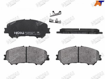 1 379 р. Колодки тормозные перед FR-FL SAT Nissan Qashqai 2 J11 дорестайлинг (2013-2019)  с доставкой в г. Чебоксары. Увеличить фотографию 2