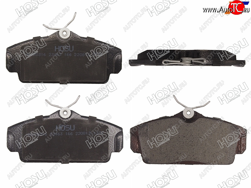 1 199 р. Колодки тормозные перед FR-FL SAT Nissan Almera N16 седан дорестайлинг (2000-2003)  с доставкой в г. Чебоксары