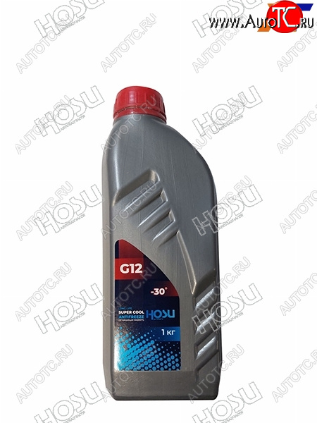 186 р. Антифриз (SUPER COOL G12 1 кг. -30 C красный) HOSU HSCL0007  с доставкой в г. Чебоксары