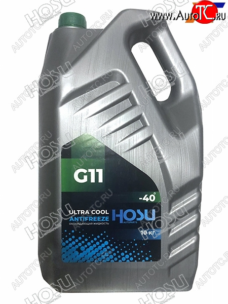 1 649 р. Антифриз (ULTRA COOL G11 10 кг. -40 C Зелёный) HOSU HSCL0006  с доставкой в г. Чебоксары