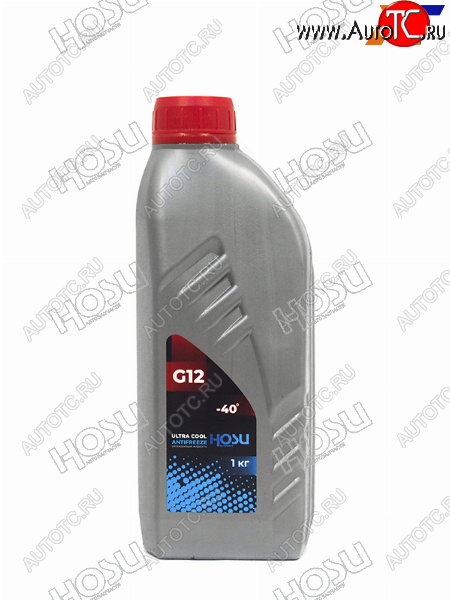 204 р. Антифриз (ULTRA COOL G12 1 кг. -40 C красный) HOSU HSCL0001  с доставкой в г. Чебоксары