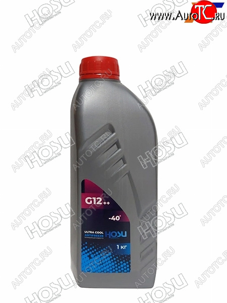 225 р. Антифриз (ULTRA COOL G12++ 1 кг. -40 C Розовый) HOSU HSCL0025  с доставкой в г. Чебоксары