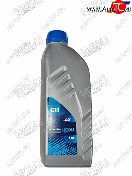 186 р. Антифриз (ULTRA COOL G11 1 кг. -40 C Синий) HOSU HSCL0028  с доставкой в г. Чебоксары