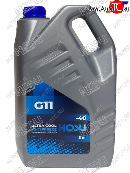 789 р. Антифриз (ULTRA COOL G11 5 кг. -40 C Синий) HOSU HSCL0029  с доставкой в г. Чебоксары