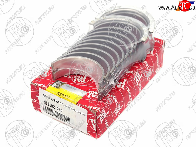 1 649 р. Вкладыши коренные к-т 0,50 MITSUBISHI GALANTLANCERRVR 4G304G374G624G634G644D65 TAIHO M111A2 050  с доставкой в г. Чебоксары