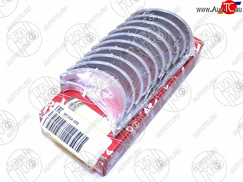 1 199 р. Вкладыши коренные к-т 0,50 MITSUBISHI LANCERGALANT 4G914G924G93 91-                               TAIHO M135A 050  с доставкой в г. Чебоксары