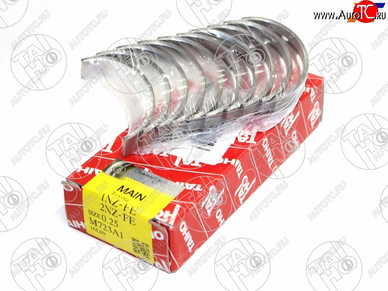 1 549 р. Вкладыши коренные к-т 0,25 TOYOTA COROLLAVITZPROBOX 1NZ-FE2NZ-FE1ND-TV TAIHO M723A1 025  с доставкой в г. Чебоксары