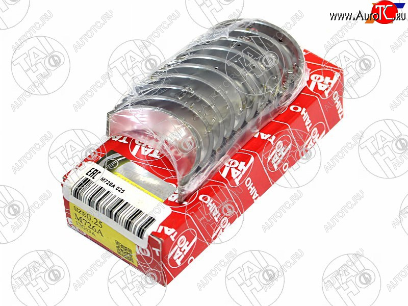 2 559 р. Вкладыши коренные к-т 0,25 TOYOTA BBBELTAPASSORACTISRUSHPLATZVITZ 1SZ-FE2SZ-FEK3-VE 05- TAIHO M726A 025  с доставкой в г. Чебоксары