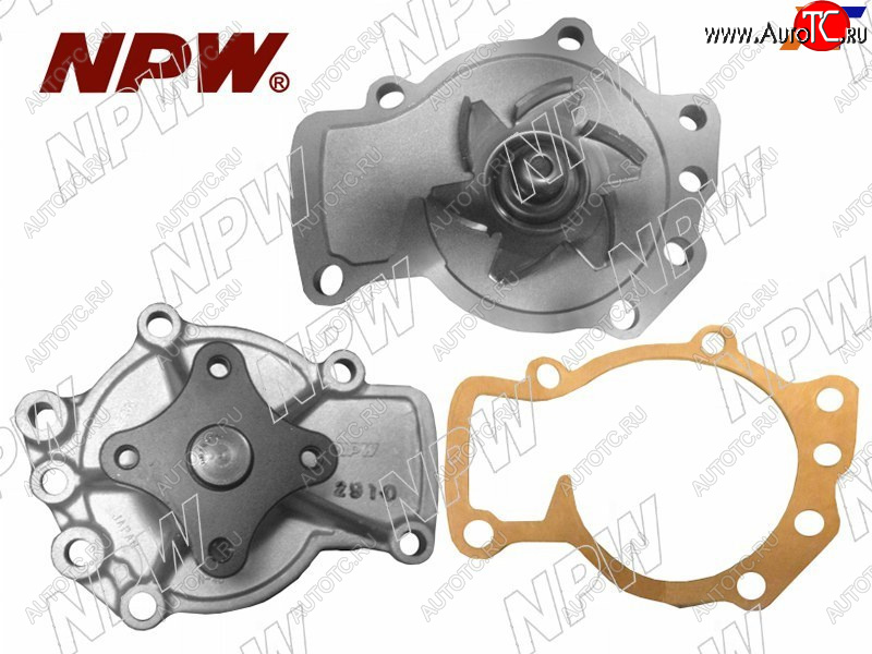 1 979 р. Насос водяного охлаждения с прокладкой SR1820DE NPW Nissan Primera P11 дорестайлинг универсал (1997-2000)  с доставкой в г. Чебоксары