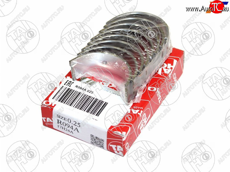 979 р. Вкладыши шатунные к-т 0,25 NISSAN AVENIRBLUEBIRDPRIMERASUNNYWINGROAD GA13-16DEQG13-18DE TAIHO R094A 025  с доставкой в г. Чебоксары