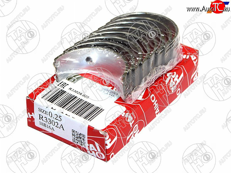769 р. Вкладыши шатунные к-т 0,25 CHEVROLET AVEOKALOSLACETTINEXIA 1,41,6 03- TAIHO R3302A 025  с доставкой в г. Чебоксары