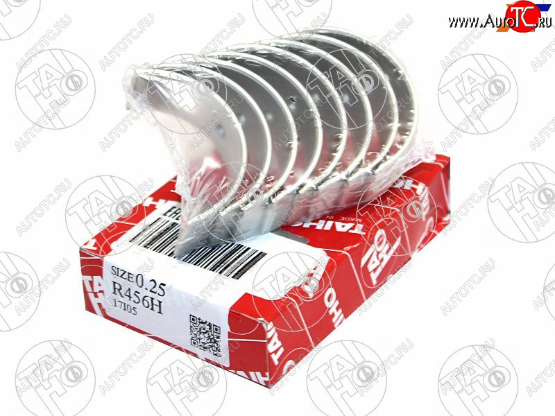 1 329 р. Вкладыши шатунные к-т 0,25 HONDA CITYCRXCIVICFERIOLOGOCAPA ERD15ABD13AB 98- TAIHO R456H 025  с доставкой в г. Чебоксары