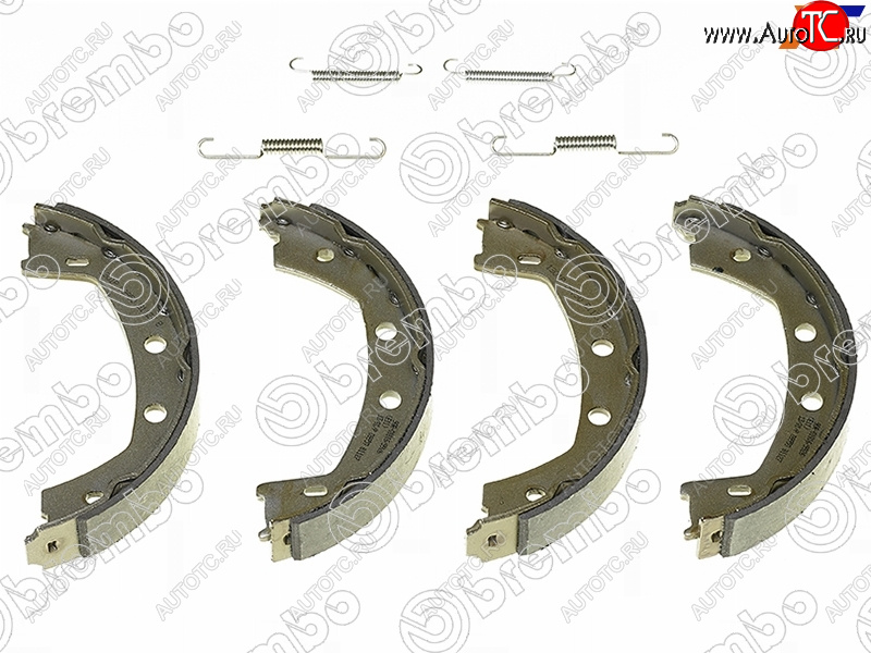 3 499 р. Колодки барабанные задние RH-LH SAT Land Rover Freelander L359 дорестайлинг (2006-2010)  с доставкой в г. Чебоксары