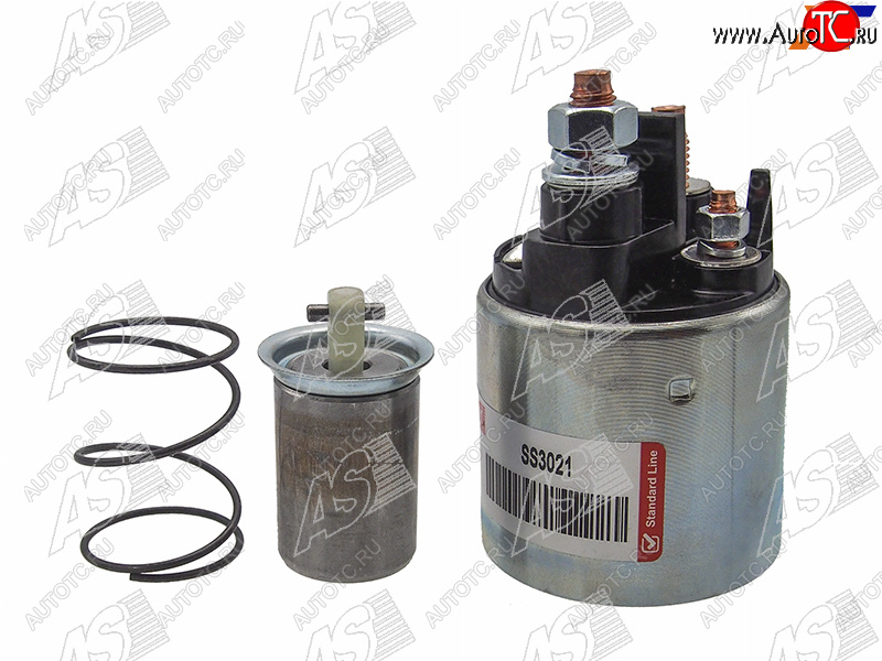 1 999 р. Втягивающее реле стартера CITROEN C1 1.0 05-PEUGEOT 107 05-TOYOTA AYGO 1.0 05- 1KR AS-PL SS3021  с доставкой в г. Чебоксары