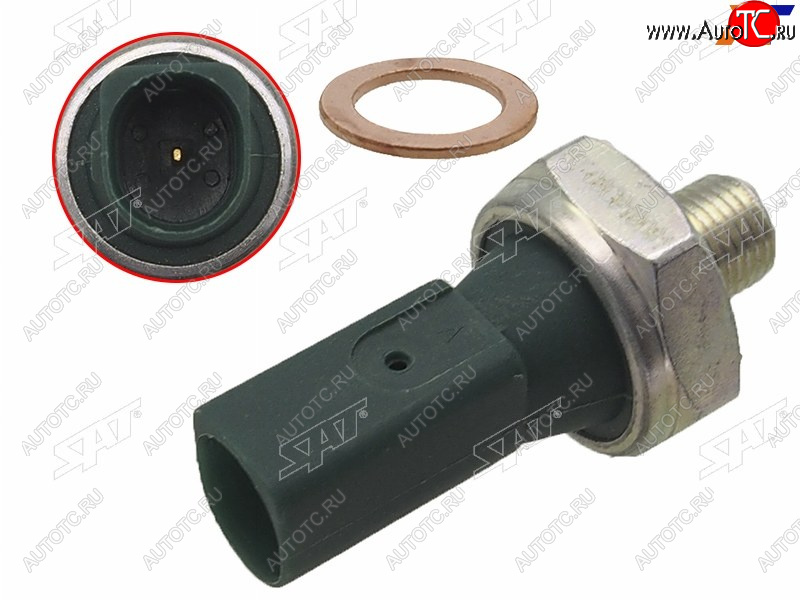263 р. Датчик давления масла AUDI ASQ3Q5SKODA FabiaOctaviaRapidSuperbYetiVW CaddyGolfJettaPassa SAT ST-03C 919 081  с доставкой в г. Чебоксары
