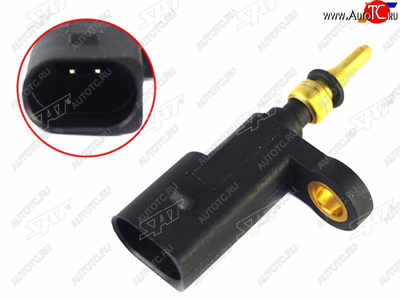 489 р. Датчик температуры 1.2TSi CBZACBZB SKODA FabiaOctavia 09-VW CaddyGolfJetta 11- SAT ST-03F 919 501 B  с доставкой в г. Чебоксары