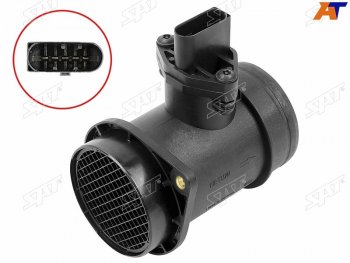 2 499 р. Датчик расхода воздуха 1.8T AWTAWM AUDI A6 02-05Superb 02-08Passat 01-05 SAT ST-06A 906 461 NX  с доставкой в г. Чебоксары. Увеличить фотографию 2
