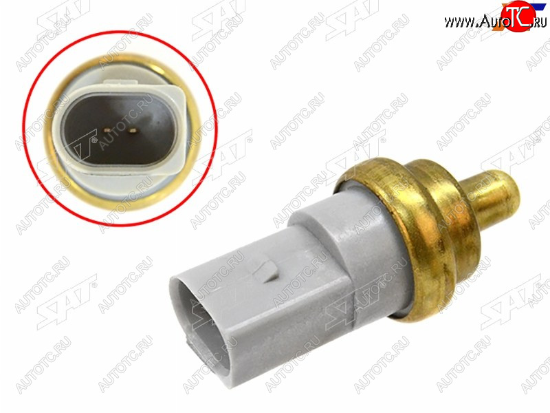 270 р. Датчик температуры охлаждающей жидкости Audi A2A3A4A6VW Golf IVVPassatBoraPoloT5Skoda Fabi SAT ST-06A 919 501 A  с доставкой в г. Чебоксары