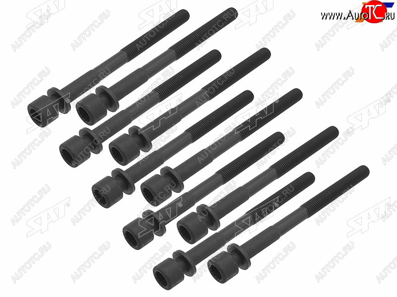 2 079 р. Болт ГБЦ (комплект) TOYOTA 2AZ-FE1NZ-FE2NZ-FE Toyota Highlander XU40 рестайлинг (2010-2013)  с доставкой в г. Чебоксары