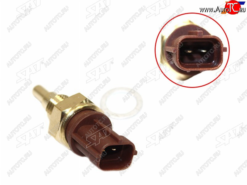 299 р. Датчик температуры охлаждающей жидкости  MOCO 02-,GRAND VITARA JB4##,SX4 RW4##,SWIFT RS4## 2.4L SAT ST-13650-73H00  с доставкой в г. Чебоксары