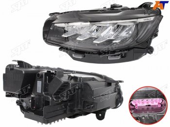 23 749 р. Фара левая (LED) SAT Geely Atlas Pro NL3 (2019-2025)  с доставкой в г. Чебоксары. Увеличить фотографию 2