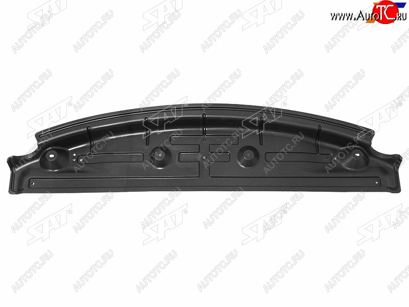 1 199 р. Защита переднего бампера (пыльник) SAT  Hyundai Sonata  YF (2009-2014)  с доставкой в г. Чебоксары