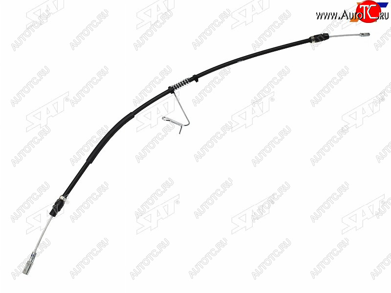 1 369 р. Трос ручного тормоза RH SAT Ford Transit 4  рестайлинг (2020-2025)  с доставкой в г. Чебоксары
