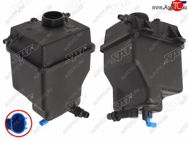 1 849 р. Бачок расширительный SAT  BMW X5  E53 (2003-2006), Land Rover Range Rover  3 L322 (2002-2012)  с доставкой в г. Чебоксары