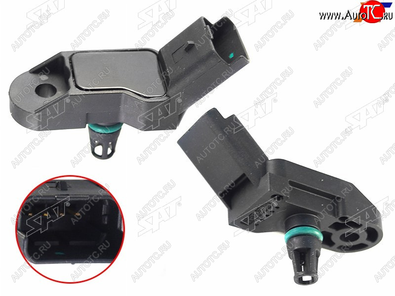539 р. Датчик абсолютного давления воздуха CITROEN Berlingo IIIC3C4PEUGEOT 1007206207306307308405 SAT ST-1920.AJ  с доставкой в г. Чебоксары