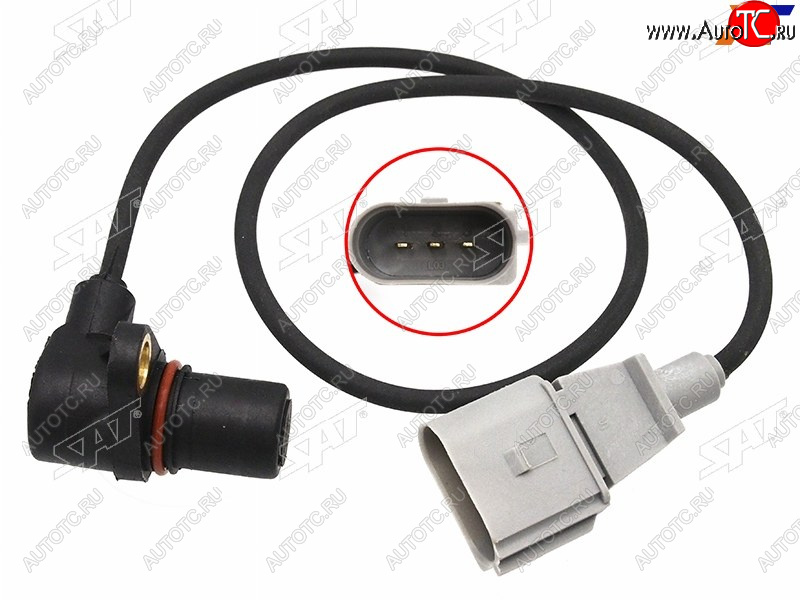 349 р. Датчик положения коленвала VW GOLF 98-07 PASSAT 98-05 SKODA OCTAVIA 97-11 SAT ST-193-0040  с доставкой в г. Чебоксары
