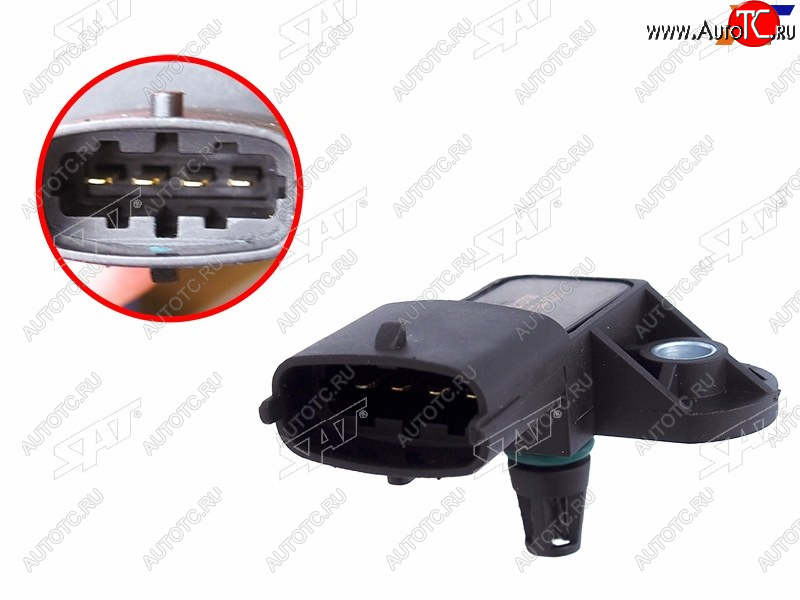 539 р. Датчик давления воздуха OPEL VECTRA C 02-09 CORSA D 06-14 ASTRA J 09-15 SAT ST-194-0011  с доставкой в г. Чебоксары
