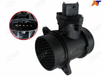 2 559 р. Датчик расхода воздуха HYUNDAI ACCENT 00-15 HYUNDAI GETZ 02-06 SAT ST-194-0016  с доставкой в г. Чебоксары. Увеличить фотографию 2