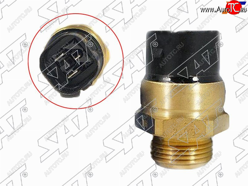 539 р. Датчик температуры включения вентилятора SKODA Octavia 04-FabiaVW BoraGolfPoloPassat 94- SAT ST-1H0 959 481 B  с доставкой в г. Чебоксары
