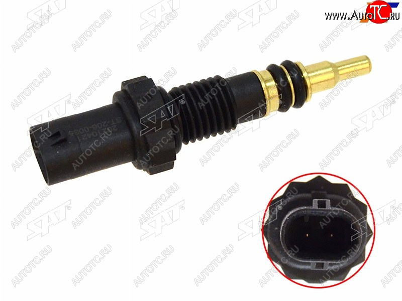 499 р. Датчик температуры ОЖ BMW E70 E71 E60 F10 E90 F30 SAT ST-206-0035  с доставкой в г. Чебоксары