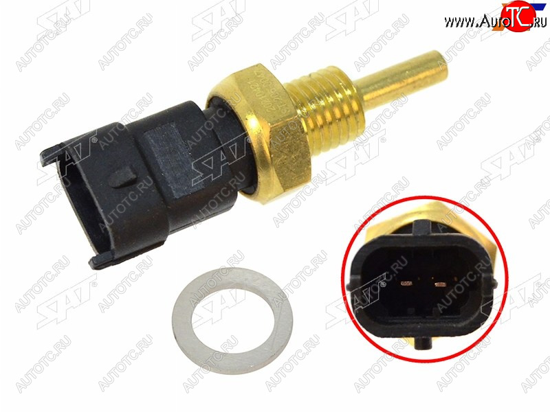 245 р. Датчик температуры ОЖ OPEL ASTRA G 98-09 CORSA D 06-14 ASTRA H 04-10 SAT ST-206-0047  с доставкой в г. Чебоксары