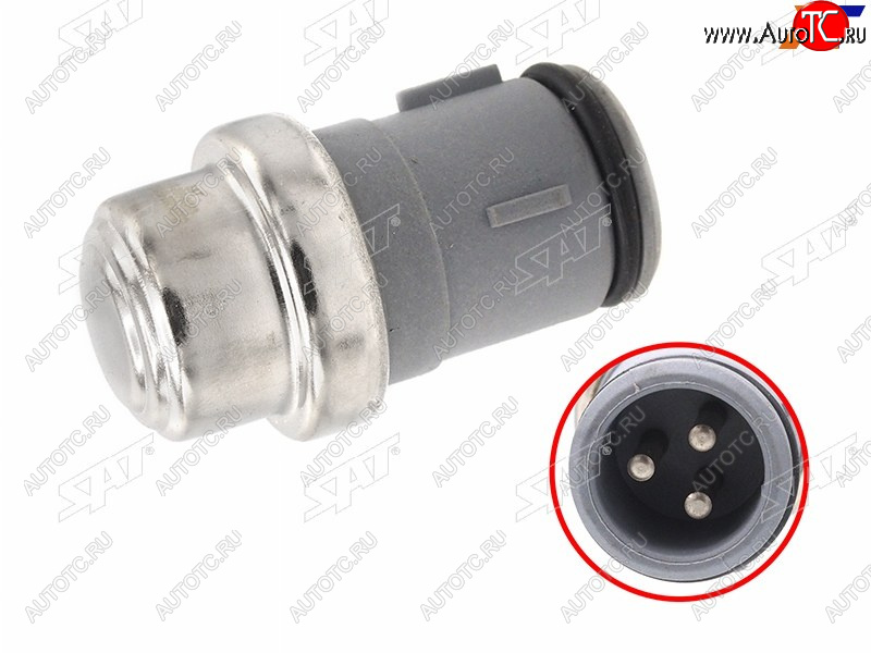 263 р. Датчик температуры ОЖ AUDI 80100 A6 90-00 SAT ST-206-0063  с доставкой в г. Чебоксары